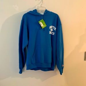Champion South Beach Hoodie sweatshirt Men medium
